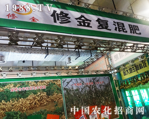 修金復(fù)混肥參加2013濟(jì)南植保展覽會(huì)