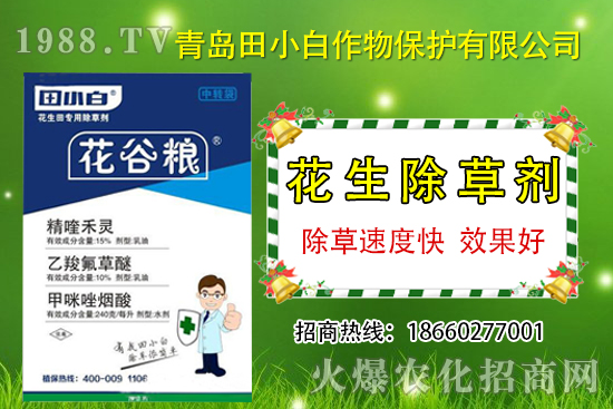 花生田雜草種類多，花生除草劑怎么選？花生除草用藥推薦！