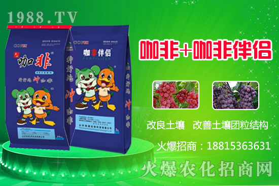 種好地沖好肥，解決作物生長難題，“咖非+咖非伴侶”開創(chuàng)有機(jī)水溶肥新時代！