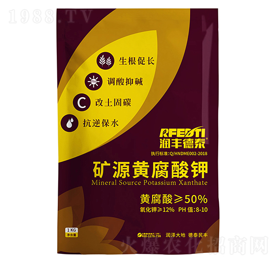 礦源黃腐酸鉀-潤豐德泰