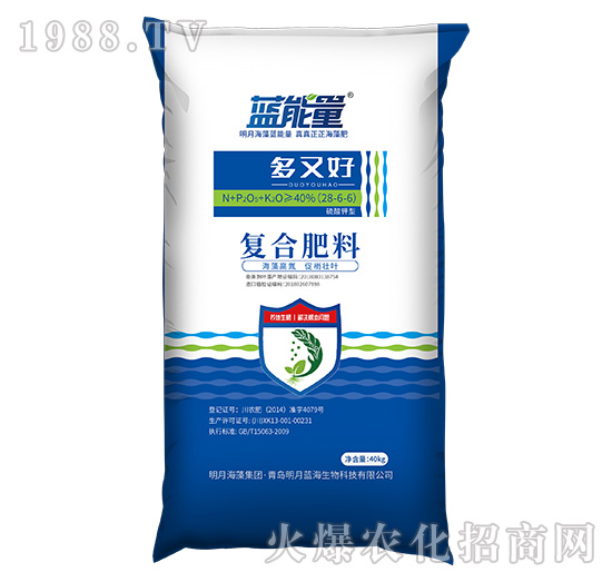 硫酸鉀型復合肥料28-6-6-多又好-藍能量
