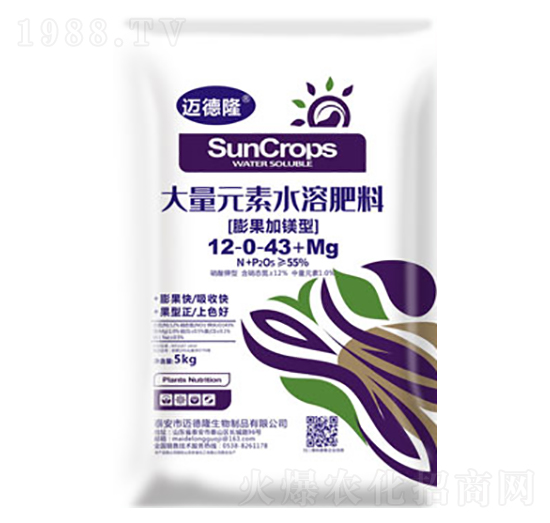 ����Ԫ��ˮ�ܷ�12-0-43+Mg-�о��S��