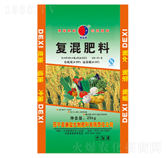 25kg復(fù)混肥料-神圣生物