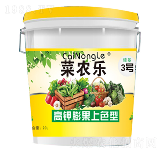 高鉀膨果上色型沖施肥-菜農(nóng)樂(lè)3號(hào)-帝益肥