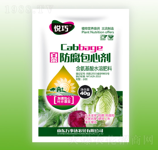 白菜防腐包心劑-悅巧-萬事達(dá)