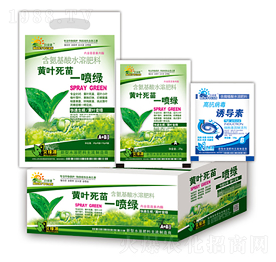 黃葉死苗一噴綠-潤(rùn)澤肥業(yè)