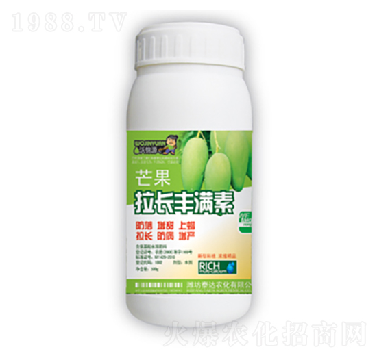 芒果拉長(zhǎng)豐滿素-泰達(dá)農(nóng)化