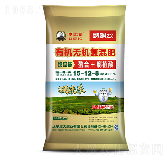 有機(jī)無機(jī)復(fù)混肥15-12-8-李比希-津大盛源