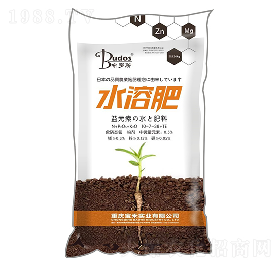 水溶肥10-7-38+TE-布多斯-寶禾實業(yè)