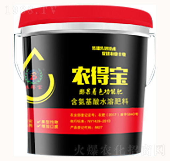 含氨基酸水溶肥（桶）-農(nóng)得寶