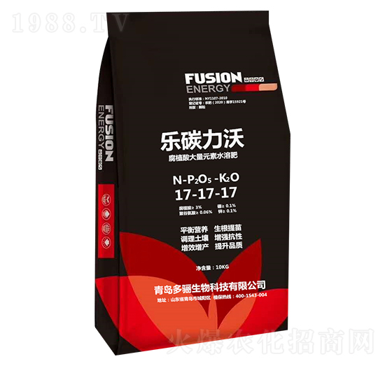 腐植酸大量元素水溶肥 樂碳力沃 多驪生物