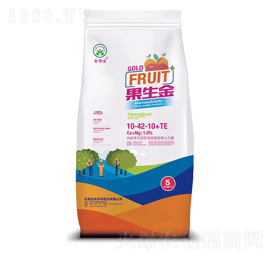 高磷型水溶肥10-42-10+TE-果生金-農(nóng)多利肥業(yè)