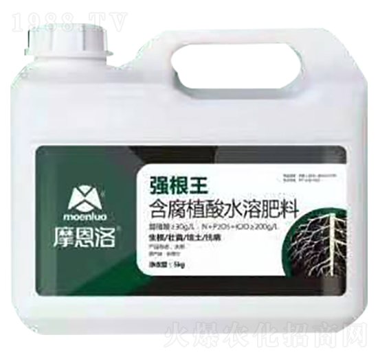 含腐植酸水溶肥料 強根王 摩恩洛