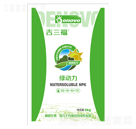 綠動力30-10-10+TE-吉三福-鼎微生物