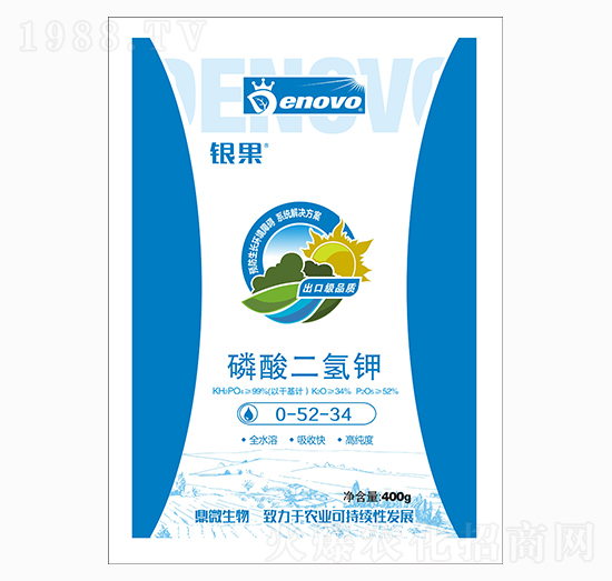 磷酸二氫鉀0-52-34-銀果-鼎微生物