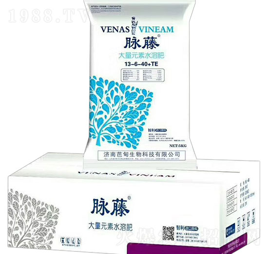 大量元素水溶肥料13-6-40+TE-脈藤-芭甸生物