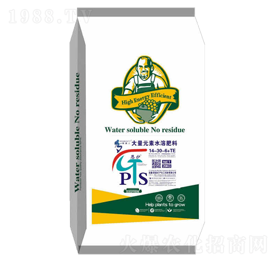 大量元素水溶肥14-30-6+TE-諾泰康-青島諾康