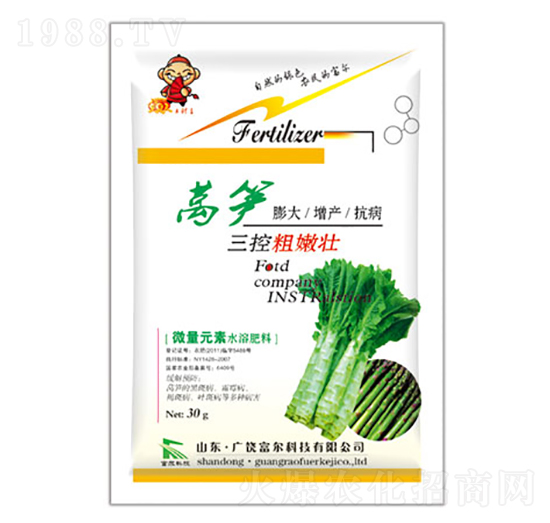 萵筍三控粗嫩壯-富爾科技