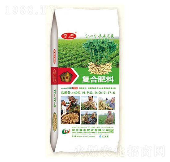 花生專用復合肥料17-17-6-聯(lián)豐肥業(yè)