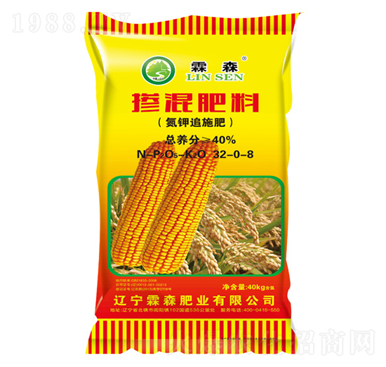 氮鉀追肥摻混肥料32-0-8-霖森