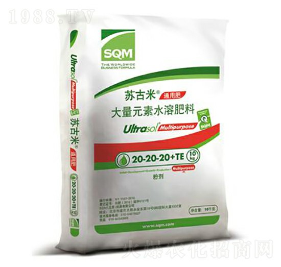 ����Ԫ��ˮ�ܷ���20-20-20+TE-�K����-�崺�r(n��ng)�Y