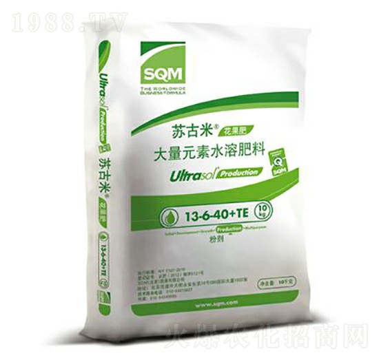 大量元素水溶肥料13-6-40+TE-蘇古米-沐春農(nóng)資