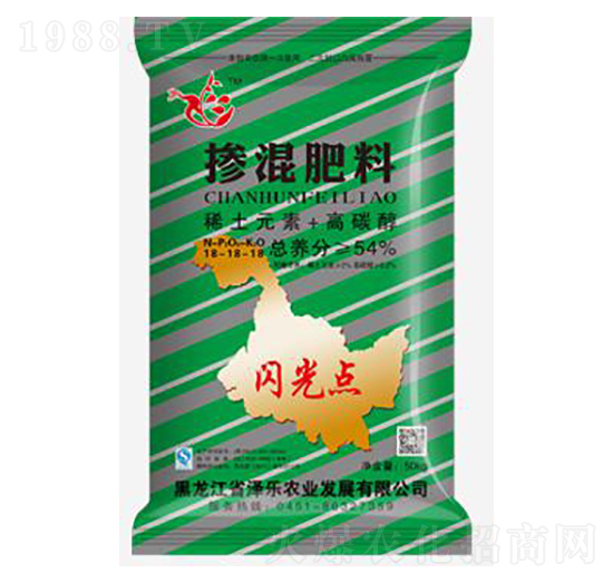54%摻混肥料18-18-18-閃光點(diǎn)-澤樂