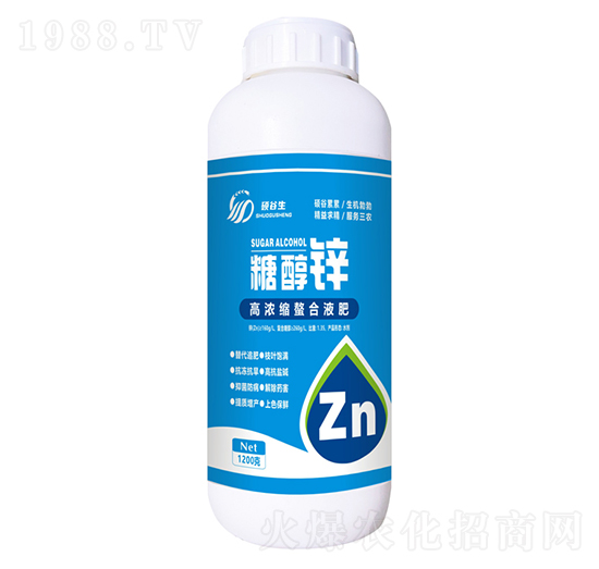 高濃縮螯合液肥-糖醇鋅-星炬生物