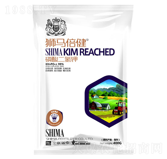 400g磷酸二氫鉀-獅馬倍健-獅馬肥業(yè)