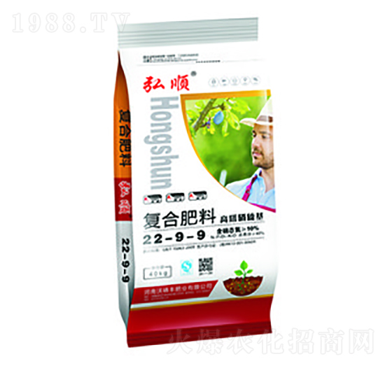 高塔硝硫基復合肥料22-9-9-沃磷豐
