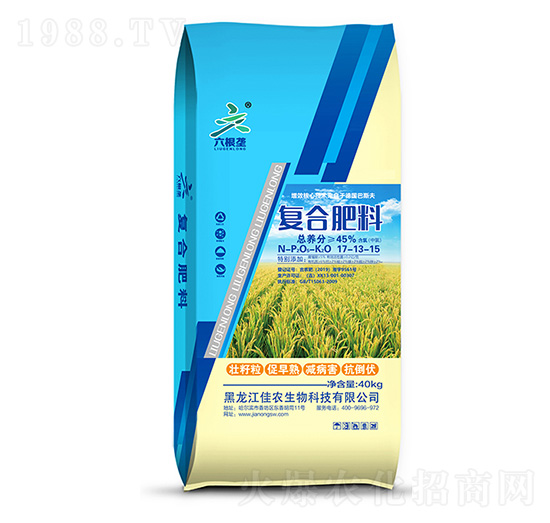 碳酶螯合-有機無機復混肥17-13-15-希碧萊生物