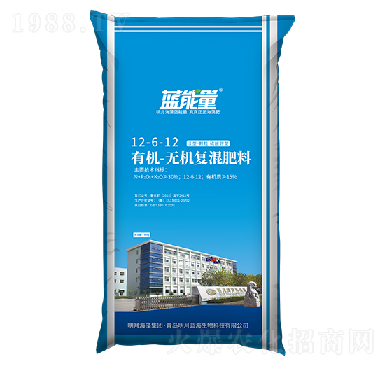 有機(jī)無機(jī)復(fù)混肥料12-6-12-藍(lán)能量