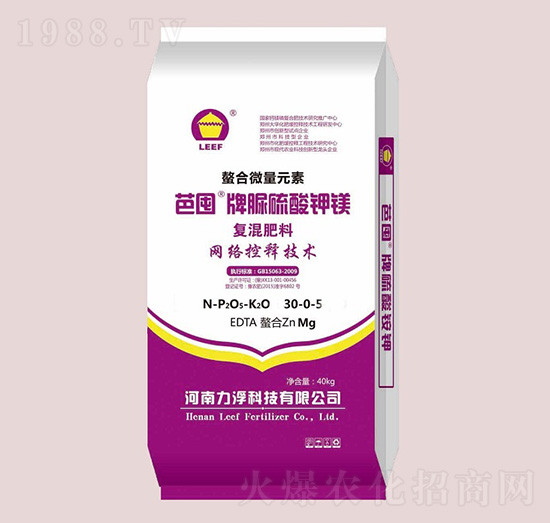 脲硫酸鉀鎂復(fù)混肥料30-0-5-芭囤-力浮科技