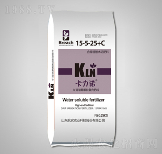 含腐植酸水溶肥料15-5-25+C-卡力諾-航農(nóng)農(nóng)業(yè)