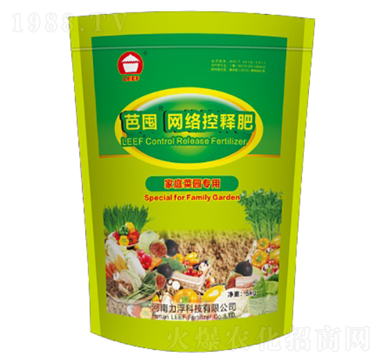 家庭菜園專用網(wǎng)絡控釋肥-芭囤-力浮科技
