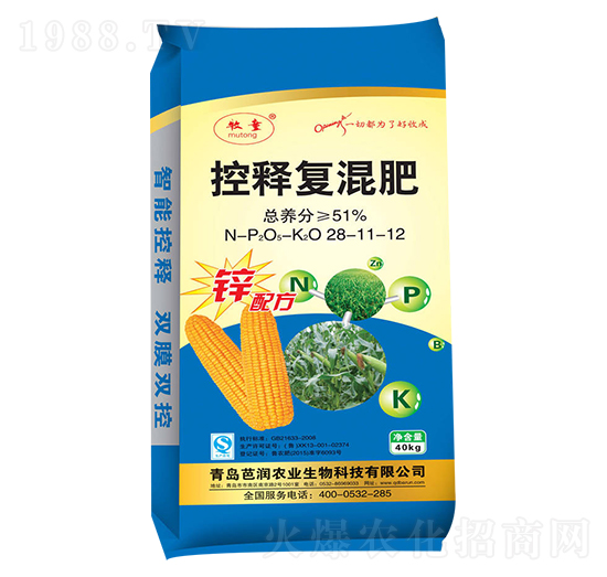 控釋復(fù)混肥28-11-12-芭潤