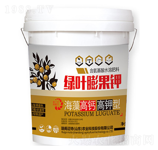 含氨基酸水溶肥-綠葉膨果鉀-瑞閣邁特