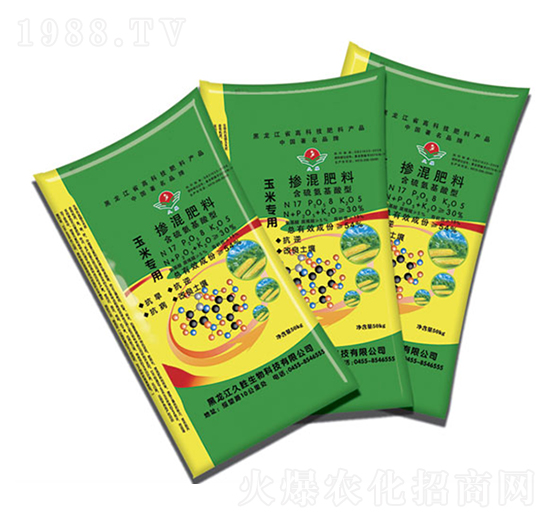 玉米專用摻混肥料-久勝生物