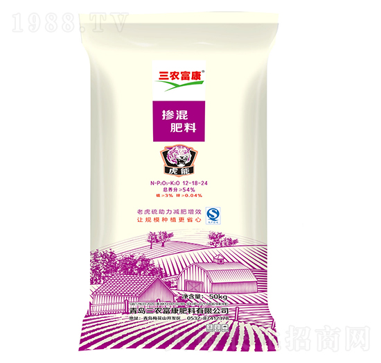 摻混肥料12-18-24-虎能-三農富康