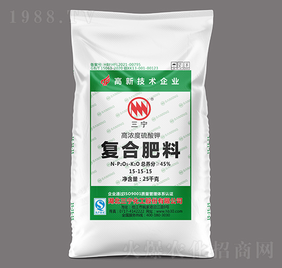 25kg�ߝ�ȶ�Ԫ�����(f��)�Ϸ���15-15-15-�����r(n��ng)�Y