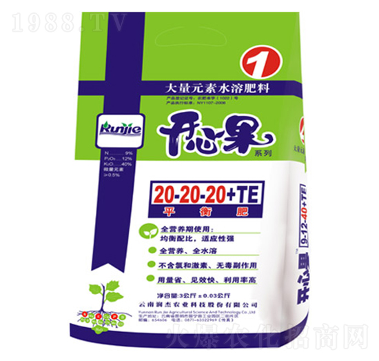 ����Ԫ��ˮ�ܷ�20-20-20+TE-�_�Ĺ�-��(r��n)���r(n��ng)��