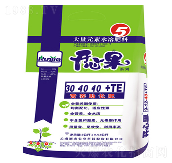 ����Ԫ��ˮ�ܷ�30-10-10+TE-�_(k��i)�Ĺ�-��(r��n)���r(n��ng)��