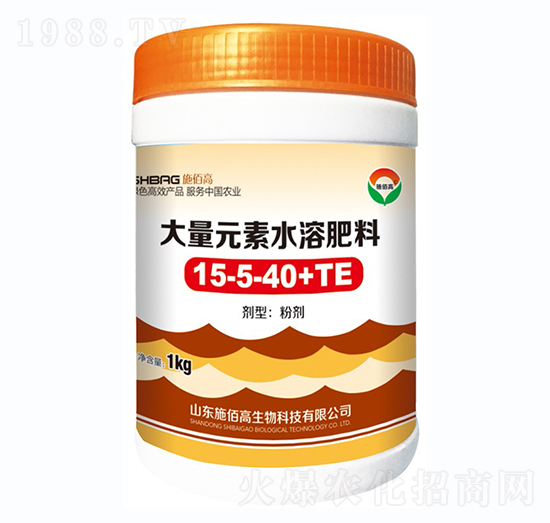 1kg����Ԫ��ˮ�ܷ�15-5-40+TE-ʩ�۸�