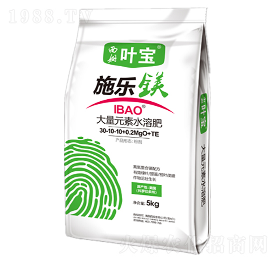 �ߵ��ʹ���Ԫ��ˮ�ܷ���30-10-10+0.2MgO+TE-ʩ���V-���~ֲ��