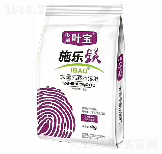 ����ʹ���Ԫ��ˮ�ܷ���12-8-40+0.2MgO��20kg��+TE-ʩ���V-���~ֲ��