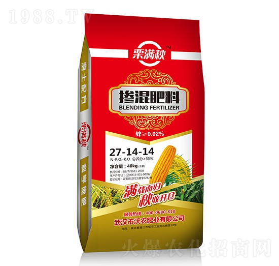 摻混肥料27-14-14-栗滿園-嘉年農業(yè)