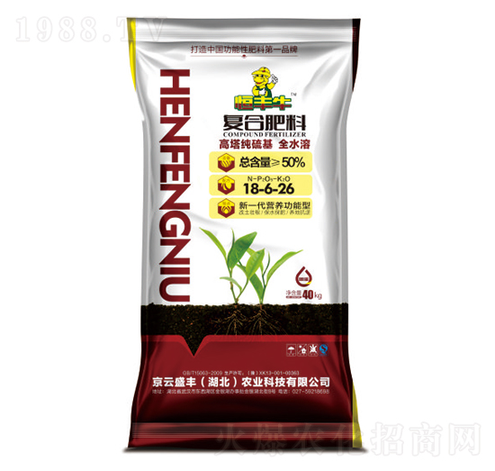 復合肥料18-6-26-恒豐牛-凱龍楚興