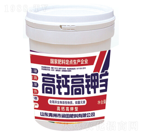 高鈣高鉀寶-潤田肥料