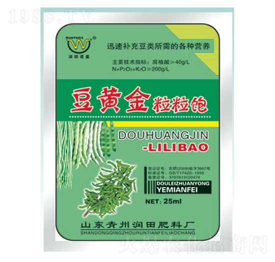 豆黃金（粒粒飽）-潤田肥料