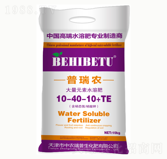 ����Ԫ��ˮ�ܷ�10-40-10+TE-�����r-���r����